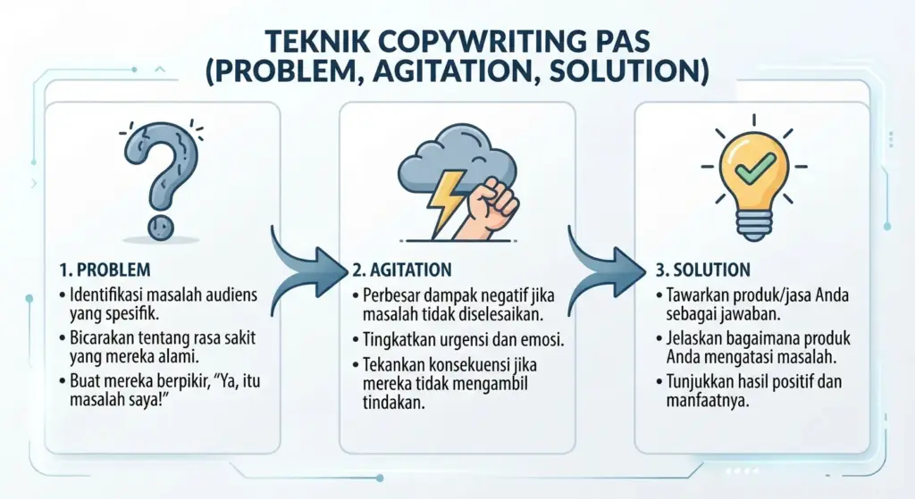 Strategi pas dalam copywriting