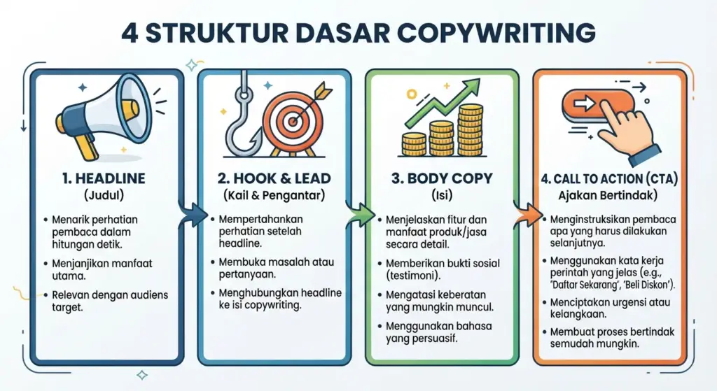 4 struktur copywriting