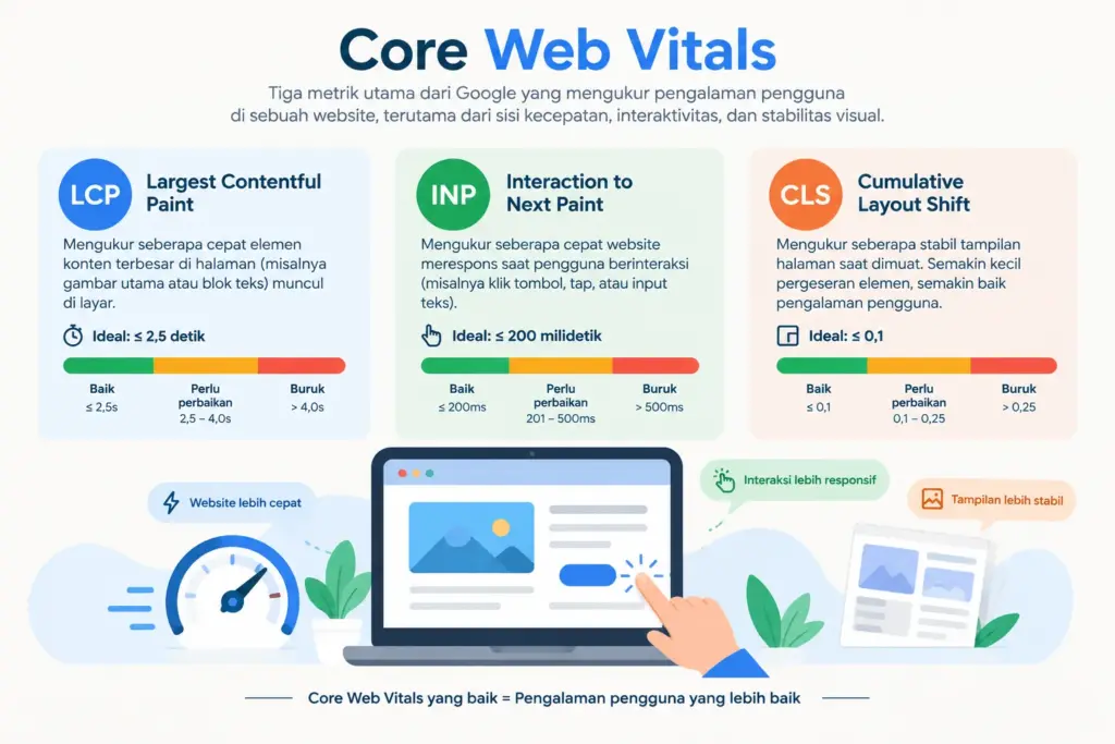 Mengenal apa itu core web vitals